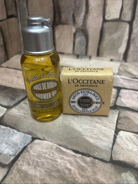 L'Occitane Almond Shower Oil & Shea Butter Gentle Soap